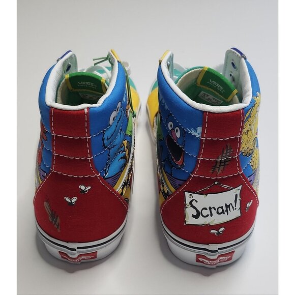 Vans x Sesame Street Sk8-Hi 'Oscar's Taxi Service' Sneakers - Picture 5 of 9